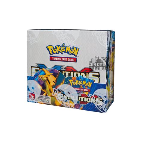 pokemon xy evolutions booster box steel city|Xy Booster Box .